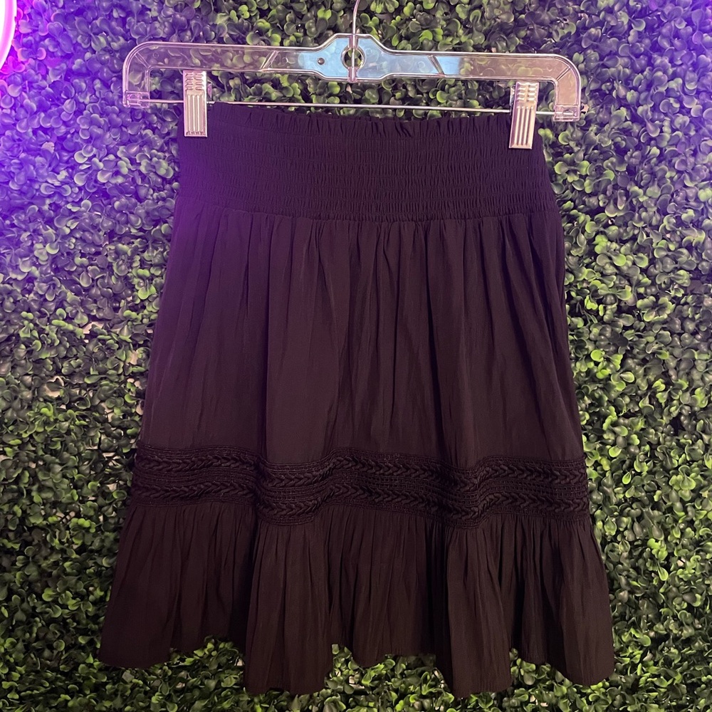 Nicole Miller Black Skirt Size Small